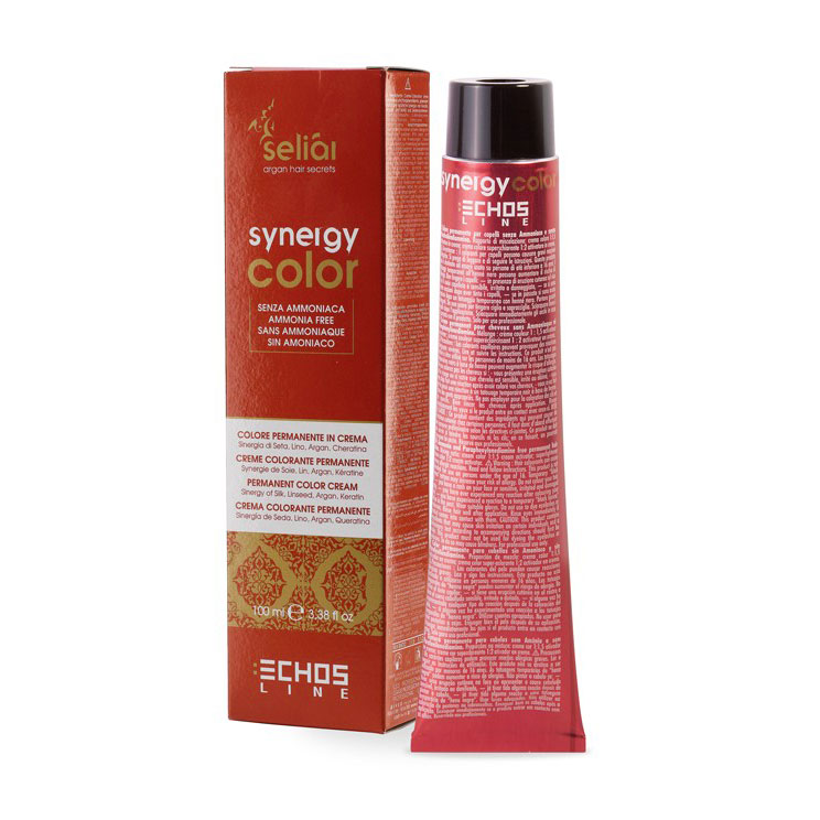 Безаміачна крем-фарба для волосся Echosline Seliar Synergy Color з арганою та кератином 9.0 Very Light Blonde, 100 мл